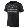 January 20 Inauguration Day 2025 End of an Error T Shirt Patriotic Change 2025 Political Tee