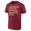 Jayden & Terry & B Rob & Ekeler & Ertz Shirt Washington Ampersand Stars, Washington Commanders