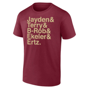 Jayden & Terry & B Rob & Ekeler & Ertz Shirt Washington Ampersand Stars, Washington Commanders