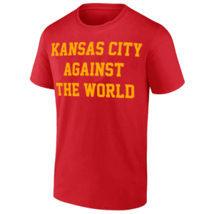 KANSAS CITY AGAINST THE WORLD SHIRT 2024 Conference Champions, LIX Super Bowl Champions, Kansas City Chiefs