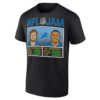 NFL Jam Lions Hutchinson And St. Brown Shirt Aidan Hutchinson and Amon Ra St. Brown, Detroit Lions