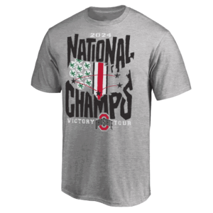 National Champions Victory Tour Shirt College Football Playoff, Ohio State Buckeyes