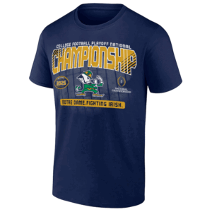 National Championship CFP 2025 T Shirt Notre Dame Fighting Irish