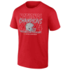 National Champs 2024 CFP Title Red T Shirt College Football Playoff, Ohio State Buckeyes