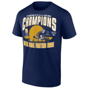 Notre Dame Sugar Bowl Champs 2025 Logo Shirt Notre Dame Fighting Irish