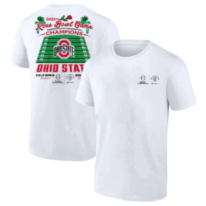 Ohio State Rose Bowl Champs 2025 Shirt Ohio State Buckeyes, Font Back