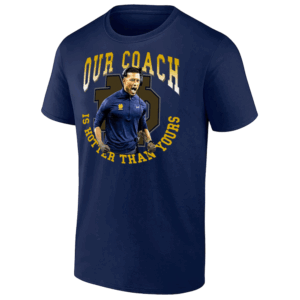 Our Coach Is Hotter Than Yours Shirt Marcus Freeman, Notre Dame Fighting Irish
