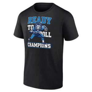 READY TO ROLL CHAMPIONS SHIRT Detroit Lions