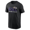 READY TO ROLL SHIRT 2024 AFC North Division Champions Locker Room, Baltimore Ravens