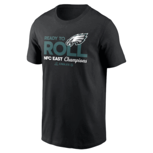 READY TO ROLL SHIRT 2024 NFC East Division Champions Locker Room, Philadelphia Eagles