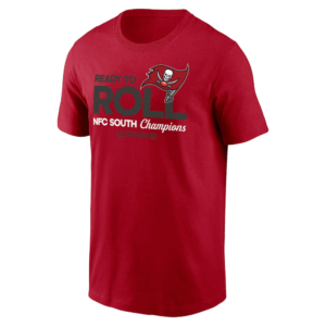 READY TO ROLL SHIRT 2024 NFC South Division Champions Locker Room, Tampa Bay Buccaneers