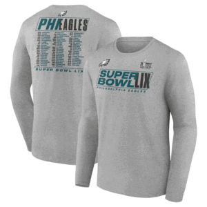 Super Bowl LIX Roster Long Sleeve Philadelphia Eagles.gif