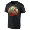 Vintage St. Louis Skyline Gameday Retro Baseball T Shirt St. Louis Cardinals