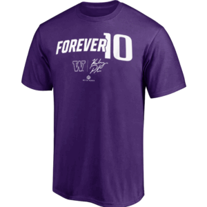 WASHINGTON BASKETBALL FOREVER 10 SHIRT Kelsey Plum, Washington Huskies