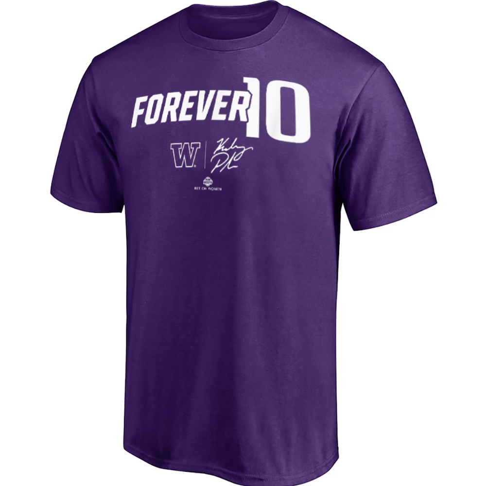 WASHINGTON BASKETBALL FOREVER 10 SHIRT Kelsey Plum, Washington Huskies WASHINGTON BASKETBALL FOREVER 10 SHIRT Kelsey Plum, Washington Huskies