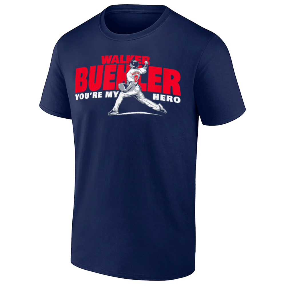 WB YOU'RE MY HERO SHIRT Walker Buehler, Boston Red Sox WB YOU'RE MY HERO SHIRT Walker Buehler, Boston Red Sox