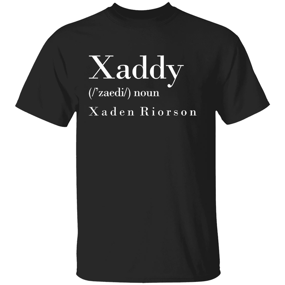 Xaddy Definition Shirt Xaden Riorson Xaddy Definition Shirt Xaden Riorson