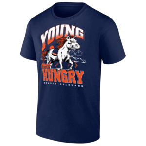 YOUNG AND HUNGRY SHIRT Denver Broncos