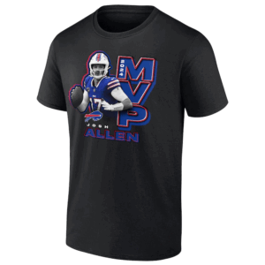2024 NFL MVP SHIRT Josh Allen, Buffalo Bills