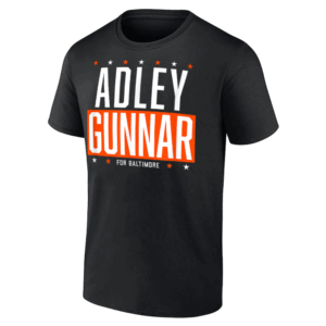 ADLEY GUNNAR FOR BALTIMORE SHIRT Adley Rutschman, Gunnar Henderson, Baltimore Orioles