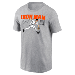 BALTIMORE IRON MAN SHIRT Cal Ripken Jr, Baltimore Baseball Legend, Baltimore Orioles