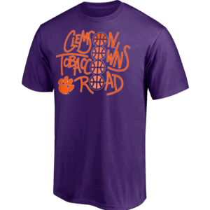 CLEMSON OWNS TOBACCO ROAD SHIRT Clemson Tigers