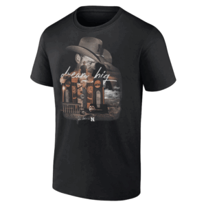 DREAM BIG SHIRT John Cook, Nebraska Huskers