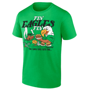 FLY EAGLES FLY THE EARLY BIRD GETS THE... SHIRT Super Bowl LIX Champions, Philadelphia Eagles