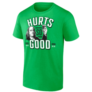 HURTS SO GOOD SHIRT Jalen Hurts, Super Bowl LIX Champions, Philadelphia Eagles