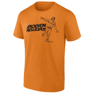 JH BIRDLAND SHIRT Jackson Holliday, Baltimore Orioles