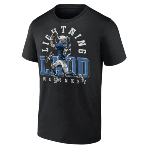 LIGHTNING LADD SHIRT McCONKEY SHIRT Ladd McConkey, Los Angeles Chargers