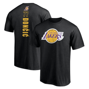Luka Dončić Los Angeles Lakers #77 Playmaker Name & Number T Shirt