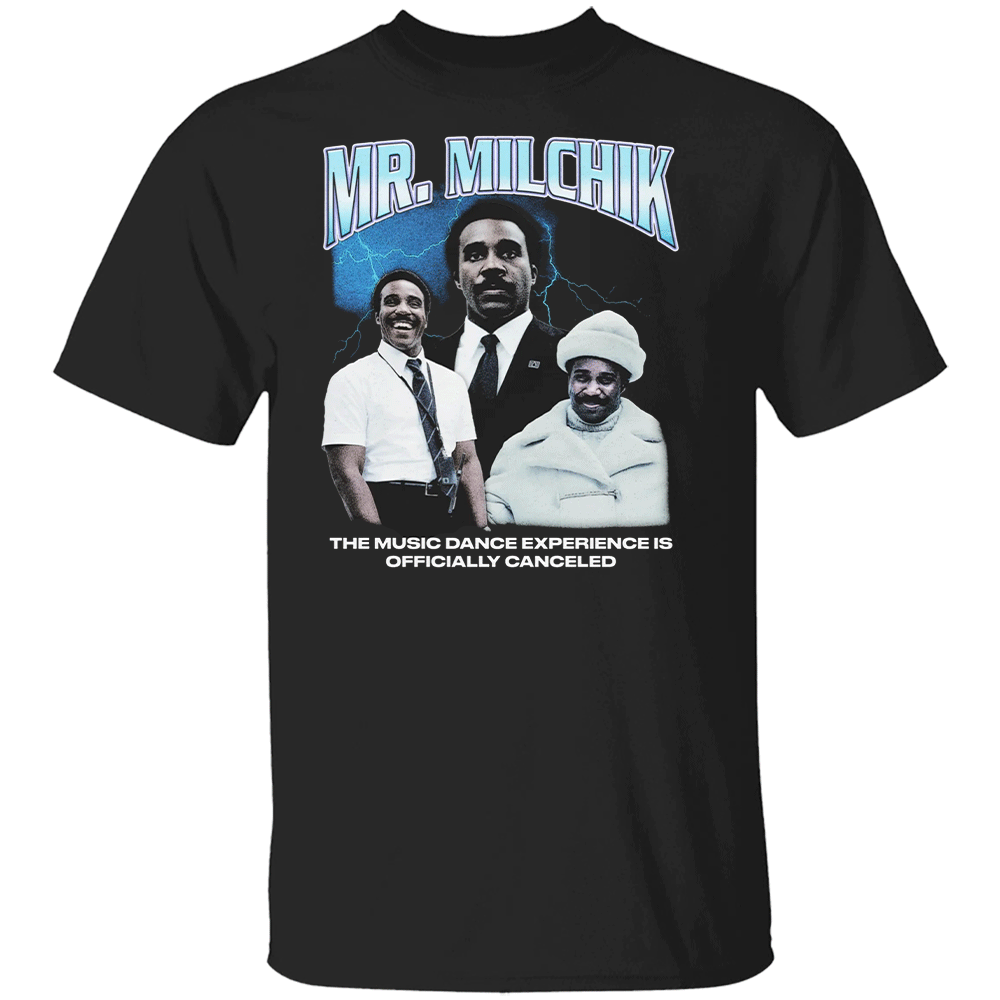 Mr. Milchik Rap - The Music Dance Experience Is Officially Canceled Shirt MovieMan's Severance, Season 2 Mr. Milchik Rap The Music Dance Experience Is Officially Canceled Shirt MovieMan's Severance, Season 2