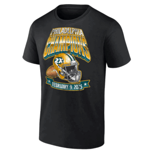 PHILADELPHIA 2X CHAMPIONS SHIRT Super Bowl LIX Champions, Philadelphia Eagles