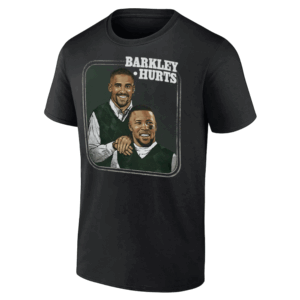 PHILADELPHIA STEP BROTHERS SHIRT Saquon Barkley, Jalen Hurts, Super Bowl LIX Champions, Philadelphia Eagles