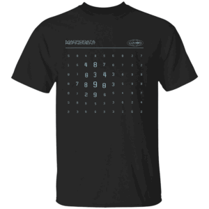 Scary Numbers Shirt Lumon Macrodata Refinement Severance TV