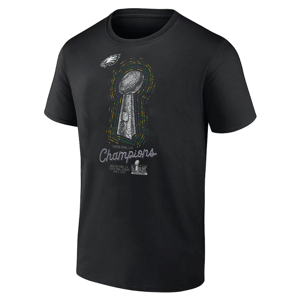 Super Bowl LIX Champions Lombardi Trophy Shirt Philadelphia Eagles Super Bowl LIX Champions Lombardi Trophy Shirt Philadelphia Eagles