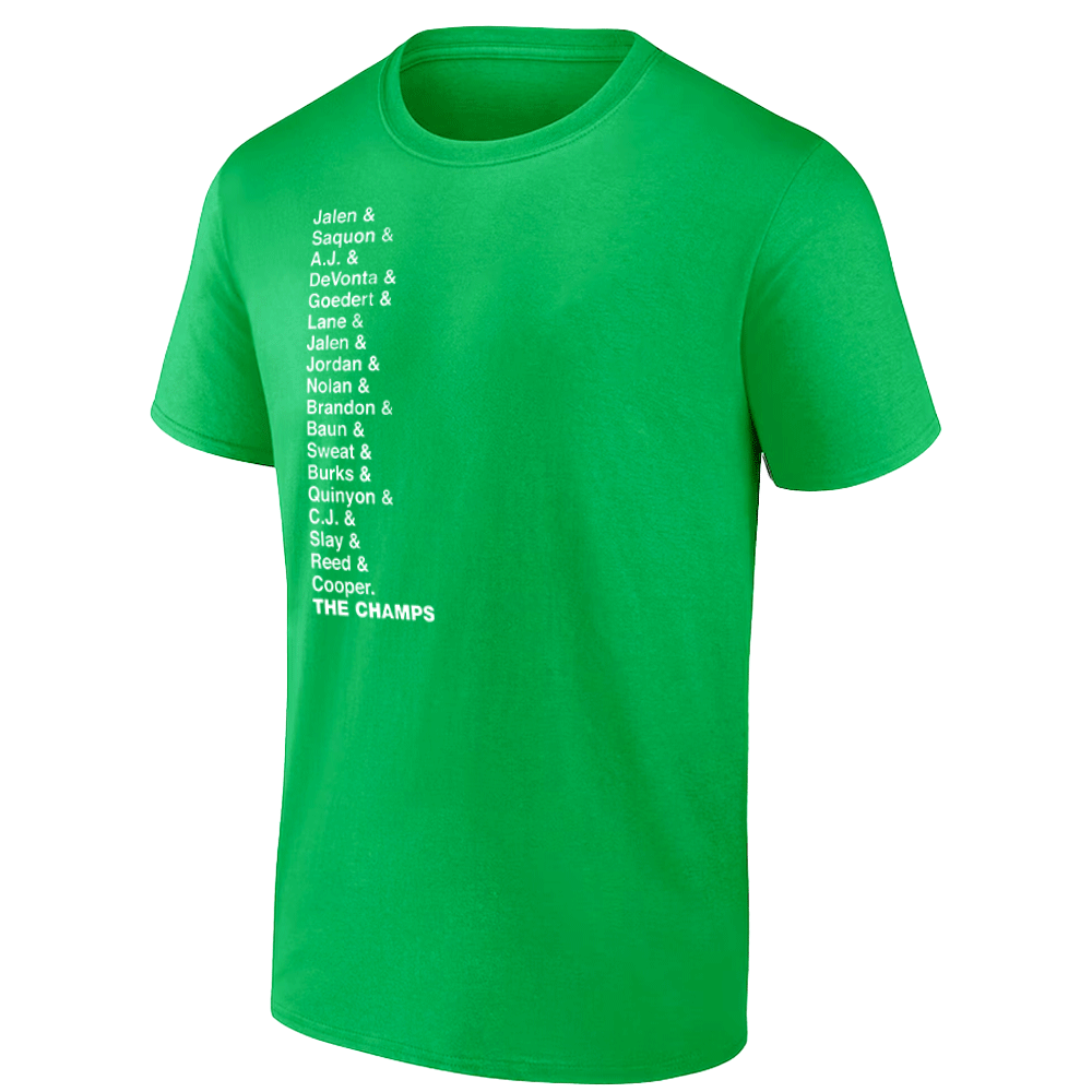THE CHAMPS LIST SHIRT The Champs Roster, Super Bowl LIX Champions, Philadelphia Eagles THE CHAMPS LIST SHIRT The Champs Roster, Super Bowl LIX Champions, Philadelphia Eagles