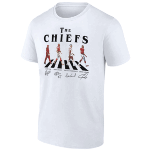 THE CHIEFS SHIRT Chiefs Walking Abbey Road, The Beatles, Travis Kelce, Patrick Mahomes Kansas City Chiefs