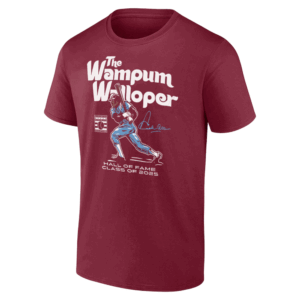 THE WAMPUM WALLOPER SHIRT Hall Of Fame Class Of 2025, Dick Allen, Philadelphia Philles