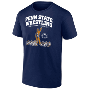 13X NATIONAL CHAMPIONS SHIRT Penn State Wrestling, Penn State Nittany Lions