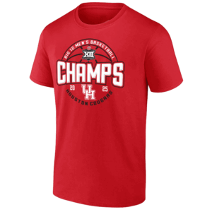 2025 Big 12 Men's Basketball Conference Tournament Champions T Shirt Houston Cougars