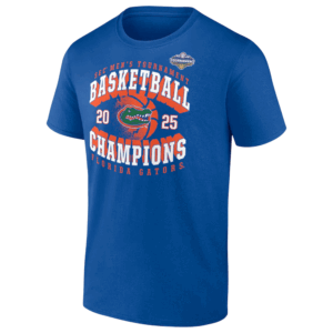 2025 SEC Men's Basketball Conference Tournament Champions Shirt Florida Gators