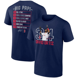 BIG PAPI HOUSE OF FLAME SHIRT David Ortiz Cover, Boston Red Sox