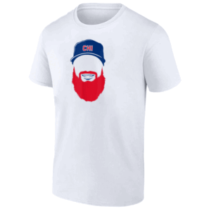 CHICAGO BEARD SHIRT Justin Turner, Chicago Cubs
