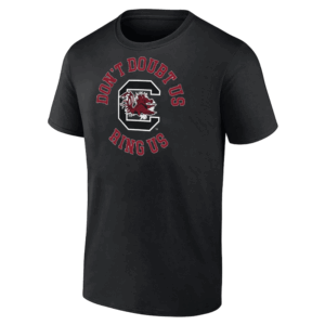 DON'T DOUBT US, RING US Shirt — South Carolina Gamecocks 2025 SEC Women's Basketball Champions