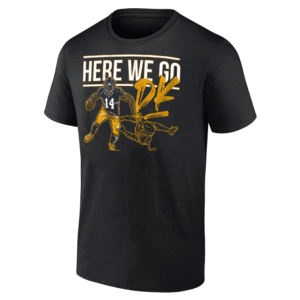HERE WE GO DK SHIRT DK Metcalf, Pittsburgh Steelers
