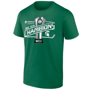 Hockey Regular Season Champions Shirt 2025 Big Ten Hockey, Michigan State Spartans