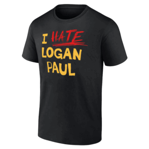 I HATE LOGAN PAUL SHIRT WWE