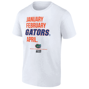 JANUARY FEBRUARY GATORS APRIL SHIRT 2025 March Madness Month NCAA, Florida Gators Basketball